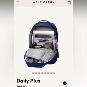 Able Carry Daily Plus Backpack Navy